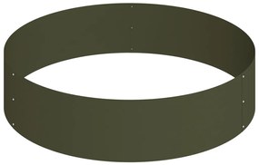 Fém Növényágy Acél/olívazöld Acél Ø 90 cm Moduláris