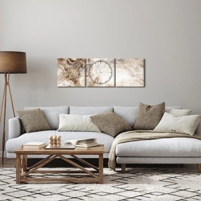 Kép - Márvány (órával) (90x30 cm)