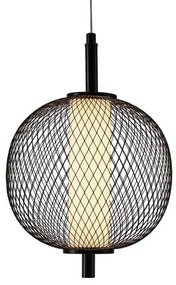 LED függőlámpa kábelen PUMA LED/10W/230V átm. 20 cm fekete