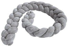 Szürke kordbársony rácsvédő 300 cm – Meowbaby