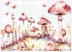 Kép - Rózsaszín tündér (70x50 cm)