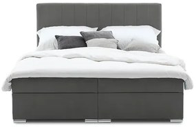 Kárpitozott ágy GRENLAND 160x200 cm Sötétszürke