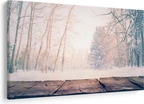 Kép - Kilátás az erdőbe (90x60 cm)