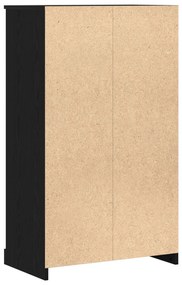 Nappali szekrény Fekete tölgy 60x35.5x103.5 cm Összeszerelt fa