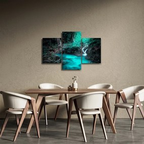 Kép - Türkiz tó (90x60 cm)