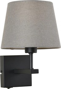 Fali Lámpa Fekete Norte ITALUX-WL-1122-1-A-BM-RO-GR