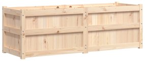 vidaXL tömör fenyő kerti virágláda 150 x 50 x 50 cm