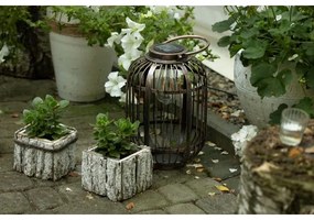 LED Napelemes lámpa LORETA 1xE27/1,2V 600 mAh IP44