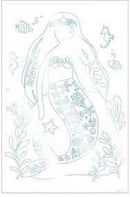 Színező Mermaid – Meri Meri