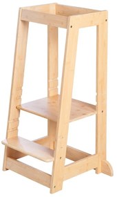 Natúr színű bambusz tanulótorony – Roba