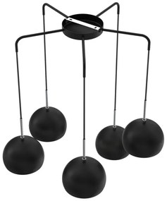 Csillár zsinóron COOL 5xE27/60W/230V