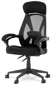 Fekete Hálós Irodai Szék, Hinta Mechanikával. KA-Y309 BK