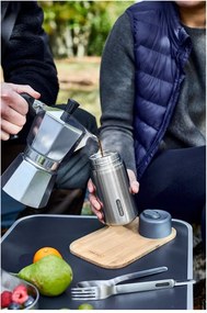 Ezüstszínű rozsdamentes acél termobögre 340 ml – Black + Blum