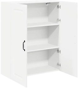 Fali konyhaszekrény polcokkal Fehér 80 x 31 x 100 cm Faanyag