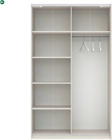 BERNO gardróbszekrény 120 cm