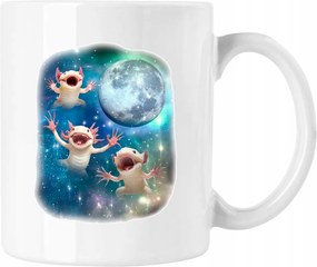 Bögre Axolotl Vicces Mém Hold Fehér 330ml