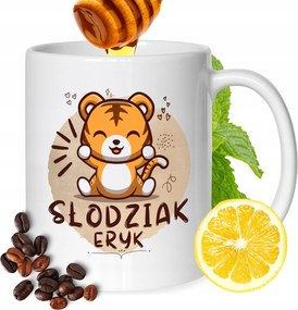 Bögre Erik Férj Barátjának Nyomtatott Fehér 330ml