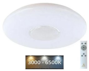 NEDES LED Mennyezeti lámpa STAR LED/60W/230V 3000-6500K + távirányítás ND3646