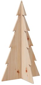 tömör fenyőfa karácsonyfa-dekoráció 80 cm