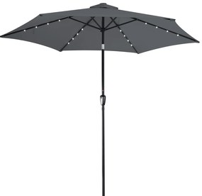 Kingsleeve® LED napernyő Florida Ø300 cm - antracit