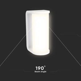 LED Kültéri fali lámpa LED/12W/230V 3000/4200/6500K IP65 fehér