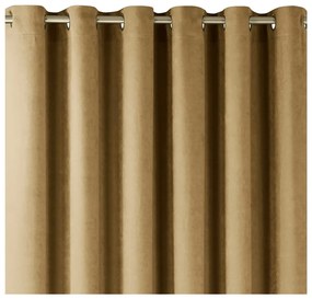 Barna függöny 140x270 cm Milana – Homede