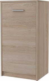 Komód szekrény Bodo 1D Sonoma Tölgy 40cm Ufc könyvespolc