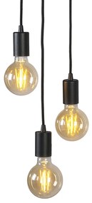 Okos ipari lógólámpa fekete, beleértve a Wifi G95 3-fényes - Facil