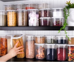 Élelmiszertartó doboz szett 18 db-os Fresco – Hermia