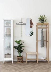 Fehér fém tálalószekrény 40x180 cm Brisbane – House Nordic