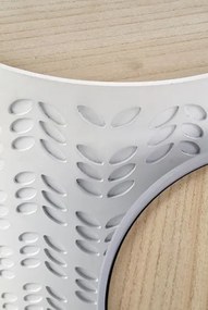 ALBA fehér/szürke dohányzóasztal