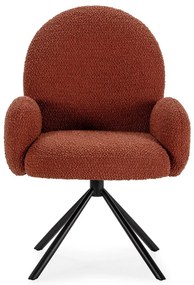 Téglavörös fotel Dario – Marckeric