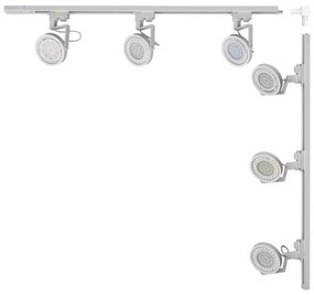 Zuma Line 3580 - MASTER sínes rendszerbe szerelhető spotlámpa 6xGU10/15W/230V fehér