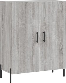 vidaXL szürke sonoma színű szerelt fa tálalószekrény 69,5 x 34 x 90 cm