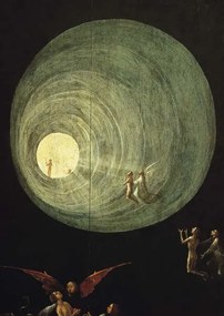 Hieronymus Bosch - Festmény reprodukció The Ascent of the Blessed, detail, (30 x 40 cm)