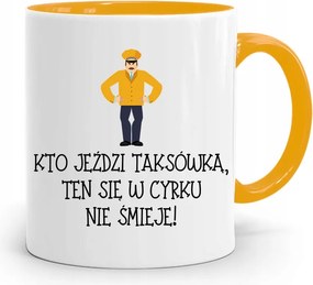 Sárga Bögre Taxisofőrnek Ez A Cirkuszban Nem Nyomtatott Fényképpel
