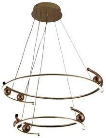 LED állítható fényerejű csillár kábellel LED/80W/230V 3000-6500K + DO