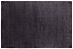 Sötétszürke rövid szálú szőnyeg 160 x 230 cm GESI II Beliani