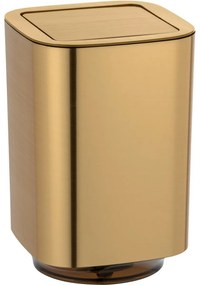 Wenko Auron 5,5 l lengőfedeles szemetes, arany