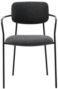 Sötétszürke étkezőszék Zama – Unique Furniture