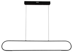 LED Csillár zsinóron FRAME LED/42W/230V fekete