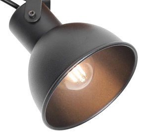 Ipari reflektor fekete fával, dönthető - Tommy