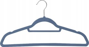 10 db-os ruhaakasztó szett fém Livarno Home kék