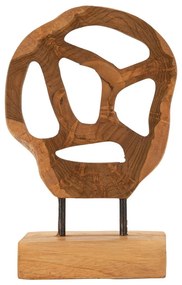 Fa szobor (magasság 27 cm) Lubang – Mauro Ferretti