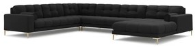 Sötétszürke sarokkanapé (bal oldali) Bali – Cosmopolitan Design