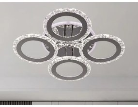 LED Dimmelhető felületre szerelhető csillár LED/55W/230V 3000-6500K + távirányító