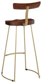 bárszékek 2 db 49x43x103 cm tömör fa Mango