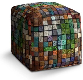 Cube zsámoly Blocks Abstract, színes