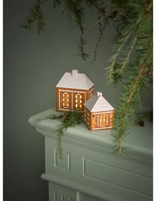 Kerámia gyertyatartó teamécseshez Gingerbread Lighthouse – Kähler Design