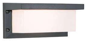 Zambelis E128 - Kültéri fali lámpa 1xE27/18W/230V IP54 antracit